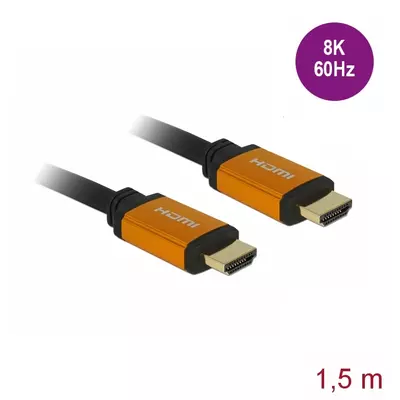 Delock Ultra nagy sebességu HDMI kábel 48 Gbps 8K 60 Hz 1,5 m