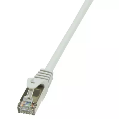 LogiLink CAT5e SF/UTP Patch Cable AWG26 grey  0,25m
