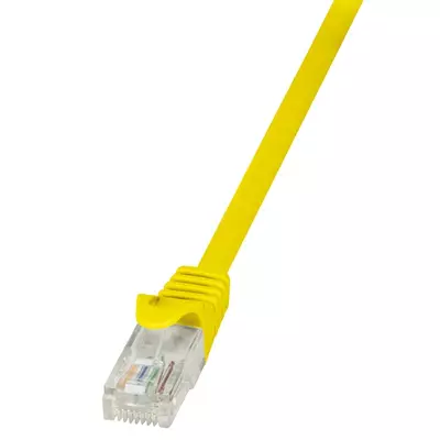 LogiLink CAT5e UTP Patch Cable AWG26 yellow  1,00m