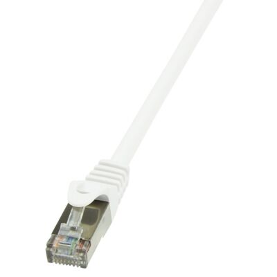 LogiLink CAT6 F/UTP Patch Cable EconLine AWG26 white 3,00m