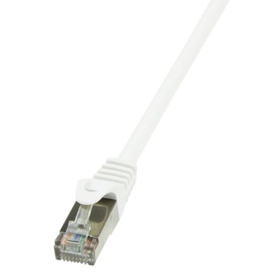 LogiLink CAT6 F/UTP Patch kábel EconLine AWG26 white 15m