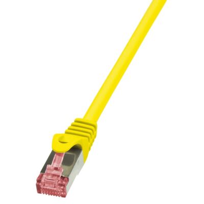 LogiLink CAT6 S/FTP Patch Cable PrimeLine AWG27 PIMF LSZH yellow 5,00m