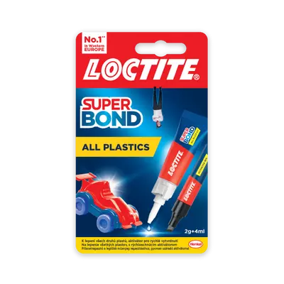 Loctite super bond plastik ragasztó 2g+4ml