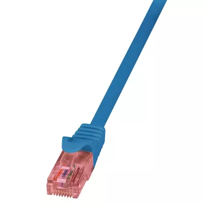 LogiLink CAT6 U/UTP Patch Cable PrimeLine AWG24 LSZH blue 1,00m