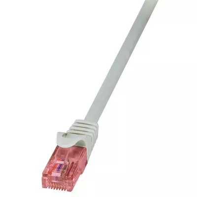 LogiLink CAT6 U/UTP Patch Cable PrimeLine AWG24 LSZH grey 5,00m