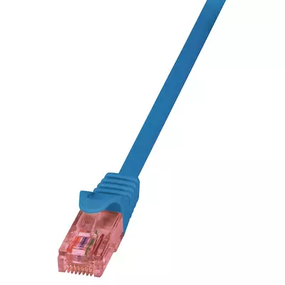 LogiLink CAT6 U/UTP Patch Kábel PrimeLine AWG24 LSZH kék 0,5m