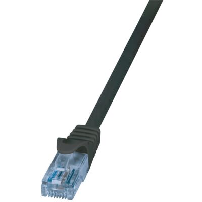 Logilink Patch Cable Cat.6A U/UTP, black,  3,00m