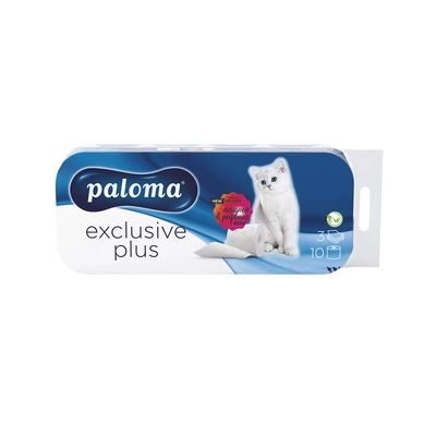 Paloma Exclusive Soft illatos toalettpapír 10 tekercs 3 rétegű