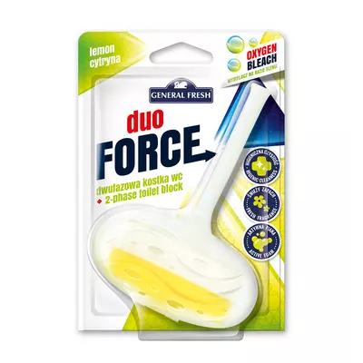 General Fresh Duo Force citromos kétfázisú kosaras WC illatosító 40g