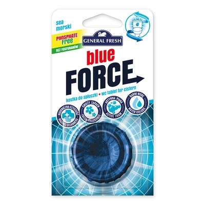 General Fresh Blue Force óceán illatú tartálykocka 40g