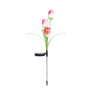 LED-es tulipán szolárlámpa 70cm 2db 11721 Garden of eden
