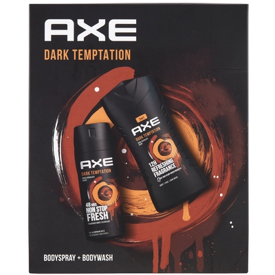 Axe dark temptation deo + tusfürdő csomag férfi ajándékcsomag