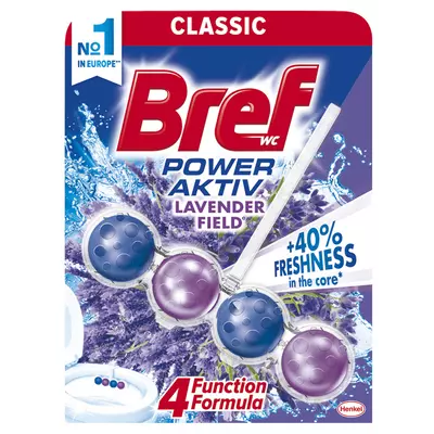 Bref lavender field classic power aktiv 50g wc illatosító