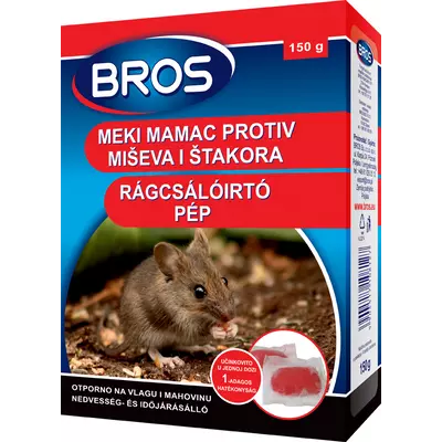 Bros rágcsálóirtó pép 150g