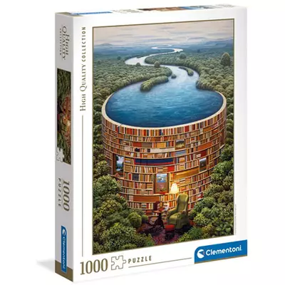 Bibliodame HQC puzzle 1000db-os - Clementoni