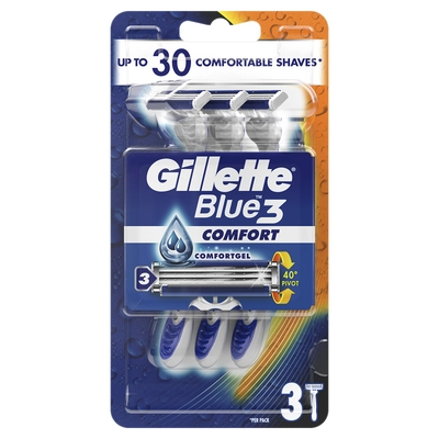 Gillette Blue 3 eldobható férfi borotva 3db