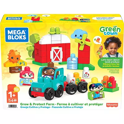 Fisher-Price: Green Town ökofarm építőjáték - Mega Bloks