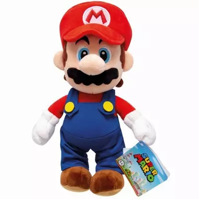 Super Mario: Mario plüssfigura 30cm-es méretben