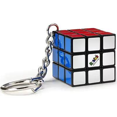 Rubik kocka 3x3 kulcstartó - Spin Master
