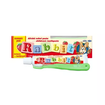 Rabbit gyerekfogkrém 45g+fogkefe