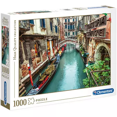 A velencei csatorna HQC 1000db-os puzzle - Clementoni