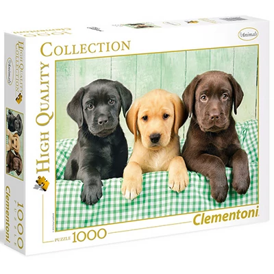 A három labrador HQC 1000db-os puzzle - Clementoni