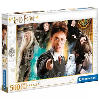 Harry Potter és Roxfort tanárai 500db-os puzzle - Clementoni