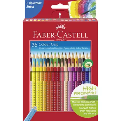 Faber-Castell: Grip színes ceruza készlet 36db-os