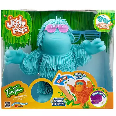 Jiggly Pets: Riszáló Állatok, Tantan a kék orangután