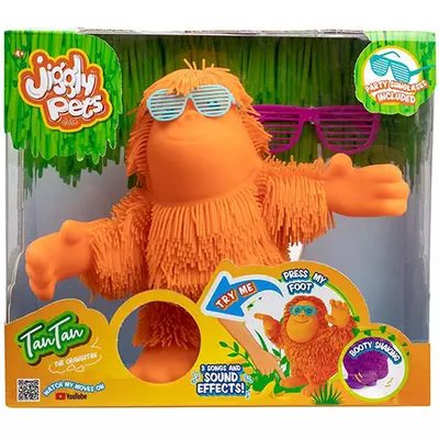 Jiggly Pets: Riszáló Állatok, Tantan a narancssárga orangután