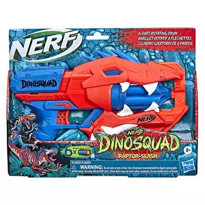 Nerf Dinosquad Raptor Slash szivacslövő 6 lőszerrel - Hasbro