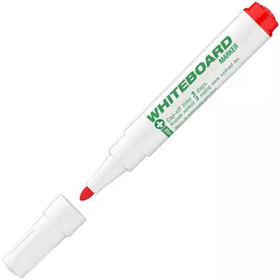 ICO: Antibakteriális Whiteboard 11XXL filc piros színű