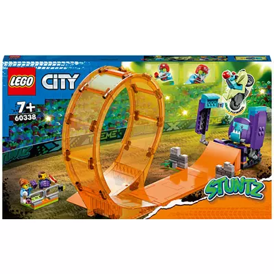 LEGO® City: Csimpánzos zúzós kaszkadőr hurok (60338)