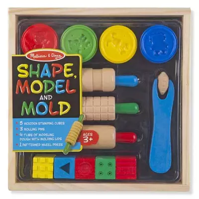 Gyurmaformázó készlet fa dobozban - Melissa & Doug