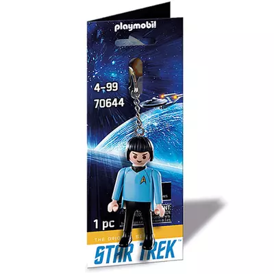 Playmobil: Star Trek - Mr. Spock figura kulcstartó (70644)