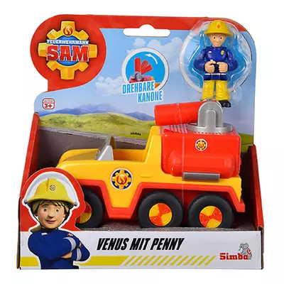 Sam a tűzoltó: Venus tűzoltóautó Penny figurával - Simba Toys