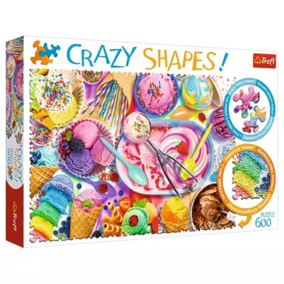 Crazy Shapes: Édes álmok 600db-os puzzle - Trefl