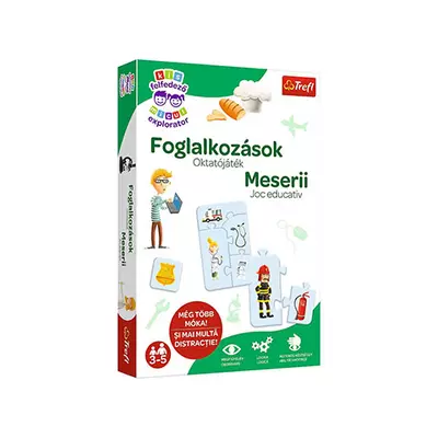 Kis felfedező: Foglalkozások - Trefl