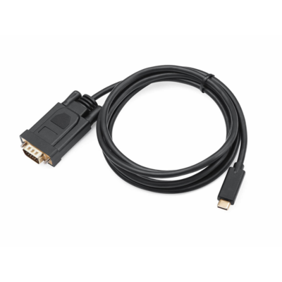 Thunder CDP-018, USB-C átalakító VGA (1.8m kábel)