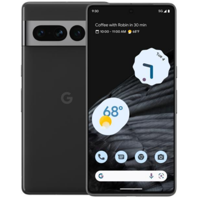 Google Pixel 7 Pro 5G 128GB 12GB RAM Dual Sim obszidián fekete (obsidian black) kártyafüggetlen okostelefon