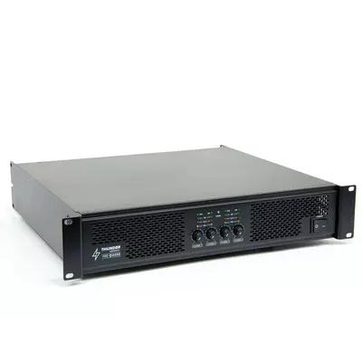 Thunder PRS-Q2400 Quadro végfok erősítő 4x600W, Bridge: 2x1200W