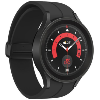 Samsung Galaxy Watch 5 Pro R925 45mm LTE fekete (black) Titanium okosóra
