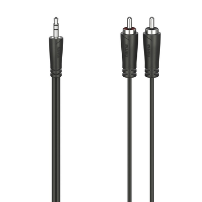 Hama FIC 3,5mm jack-2rca összekötőkábel 1,5m (205110)