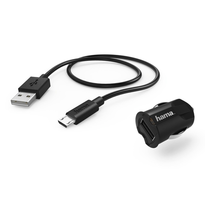 Hama Picco autós töltő usb szett micro usb, 2,4A (178380)