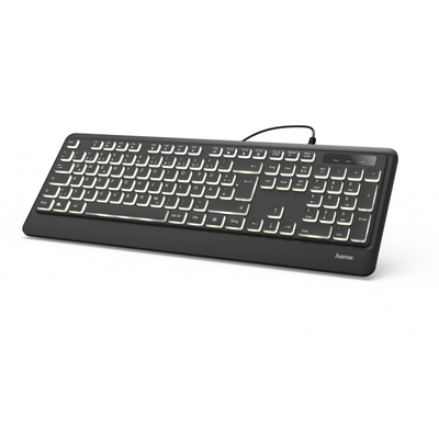 Hama KC-550 Illuminated led billentyűzet usb (182671)