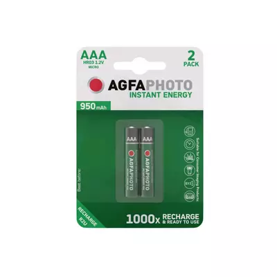 Agfaphoto Instant Energy tölthető mikroelem 950mAh B2