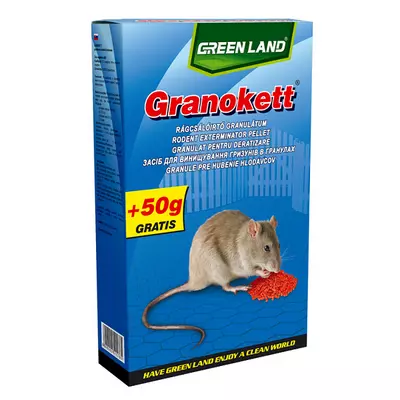 Rodykett patkányirtó granulátum 120+30g 