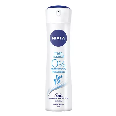 Nivea Fresh Natural 0% női dezodor 150ml