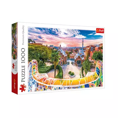 Naplemente Barcelona felett 1000db-os puzzle - Trefl