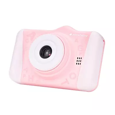 Agfaphoto Realikids fényképezőgép 2 Rózsaszín - Fotó - Videó - Selfie mód -3.5'' LCD képernyő